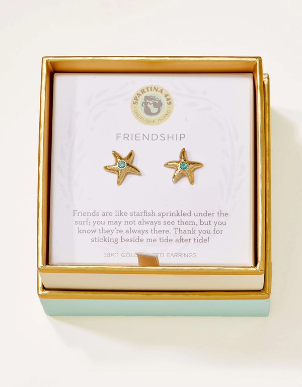 Friendship Starfish Sea La Vie Stud Earrings