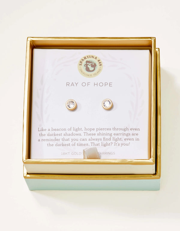 Ray of Hope Sea La Vie Stud Earrings