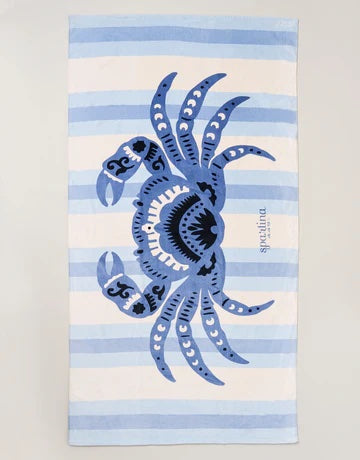 Beach Towel - Blue Crab