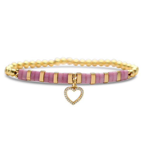 So CHARMING - Just Bead It! Open Heart
