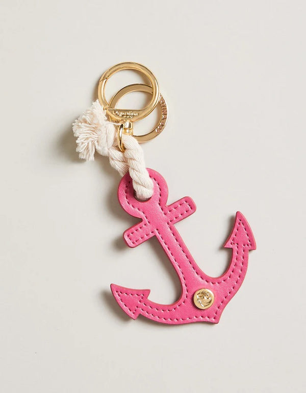 Icon Keychain - Anchor Pink