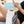 Load image into Gallery viewer, White Ripstop HydroBag with Black and White Striped Strap
