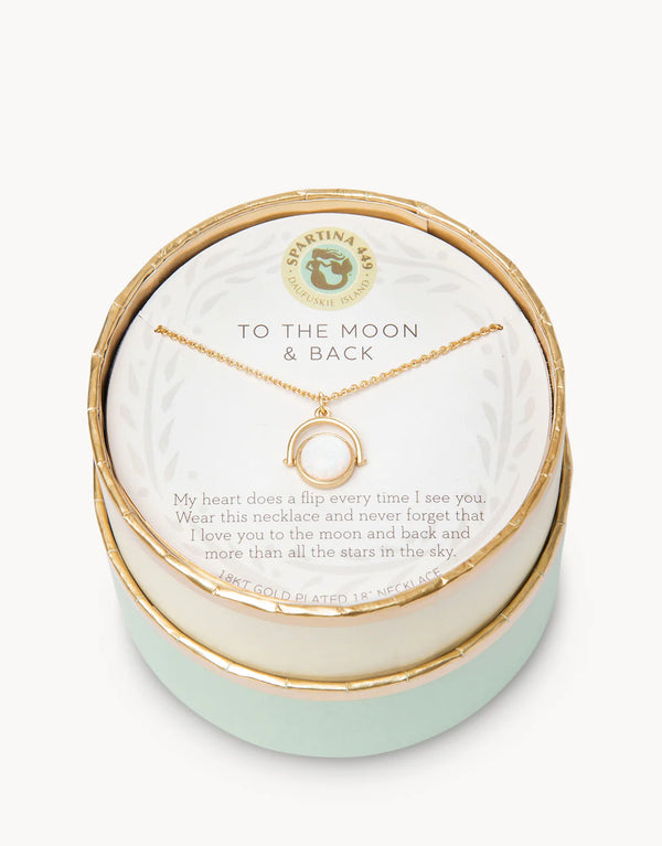 To The Moon & Back Sea La Vie Necklace