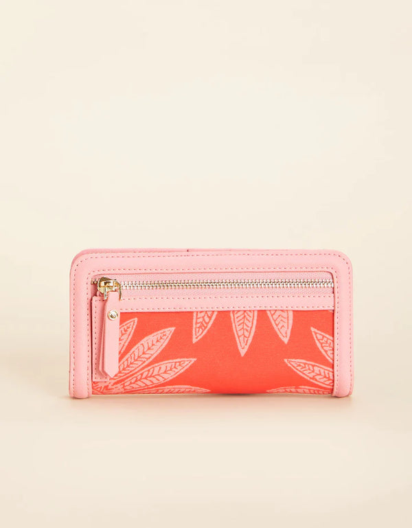 Small Snap Wallet Palmetto Frond