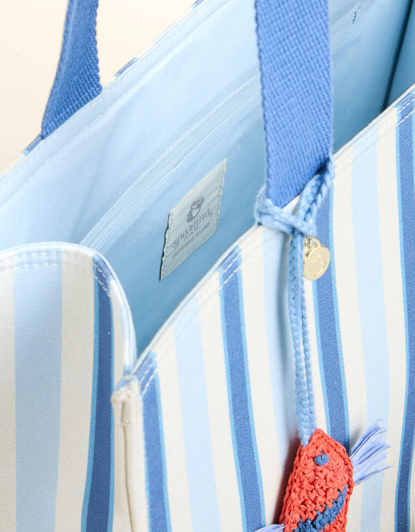 Shopper Tote Flagler Resort Wide Stripe