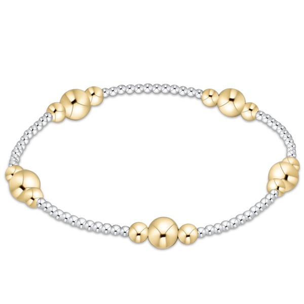 Purpose Mixed Metal-  6mm Bracelet
