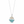 Load image into Gallery viewer, Coastal Edge Necklace Larimar &amp; Sand
