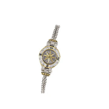 Compass Double Strand Bracelet