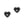 Load image into Gallery viewer, Pretty Tough Amour Heart Post Earrings
