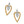 Load image into Gallery viewer, Love Messages B Calm Post Earrings
