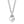 Load image into Gallery viewer, Interlok Love Knot Large Heart Necklace

