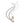 Load image into Gallery viewer, Interlok Love Knot Large Heart Necklace
