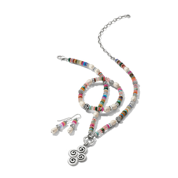 Vertigo Hues Token Charm Necklace