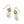Load image into Gallery viewer, Trust Your Journey Petite Pearl French Wire Earrings
