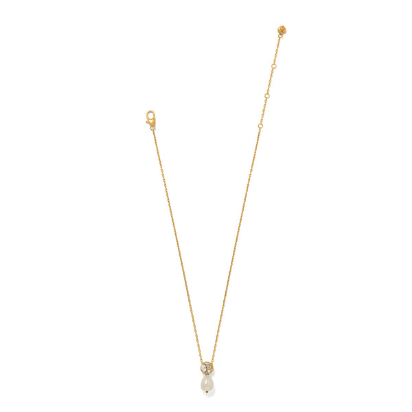 Trust Your Journey Petite Pearl Necklace