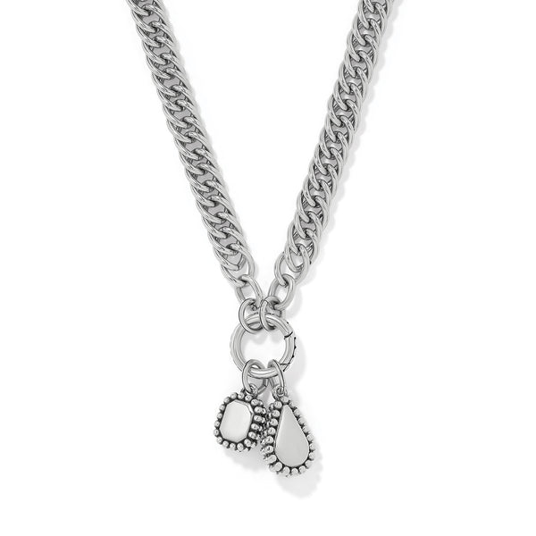 Twinkle Luxe Charm Link Necklace