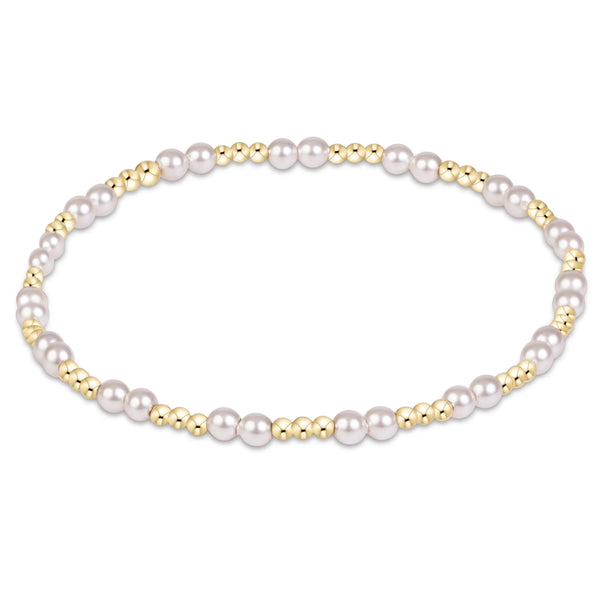 together pearl 3mm bracelet