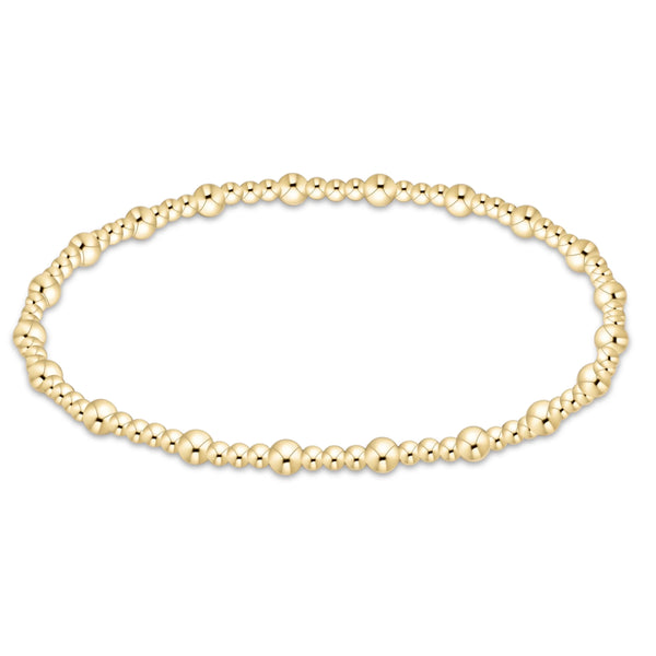 sincerity gold 3mm bracelet
