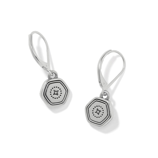 Mosaic Nova Mini Leverback Drop Earrings