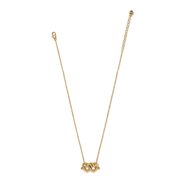 Interlok Linked Hearts Necklace