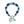 Load image into Gallery viewer, Token Lapis &amp; Turquoise Charm Stretch Bracelet
