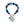 Load image into Gallery viewer, Token Lapis &amp; Turquoise Charm Stretch Bracelet
