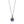 Load image into Gallery viewer, Halo Gemma Petite Round Necklace
