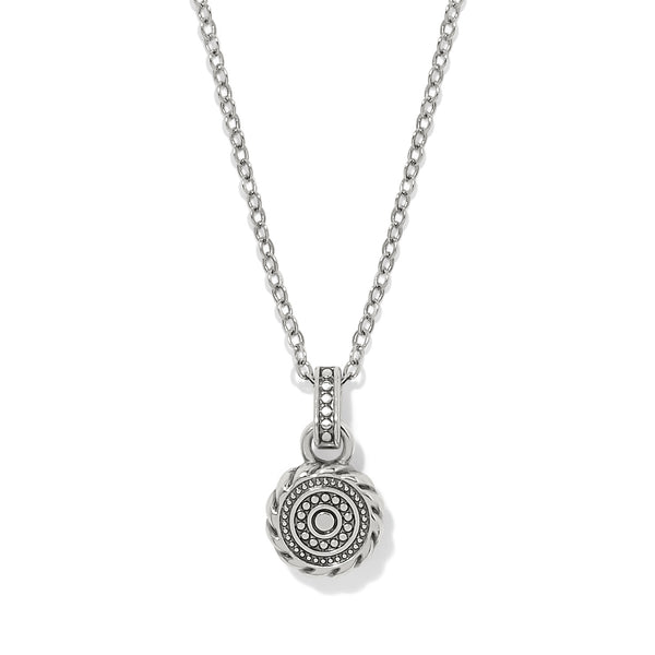 Halo Gemma Petite Round Necklace