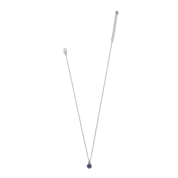 Halo Gemma Petite Round Necklace