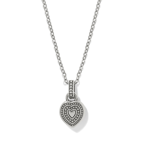 Halo Gemma Petite Heart Necklace