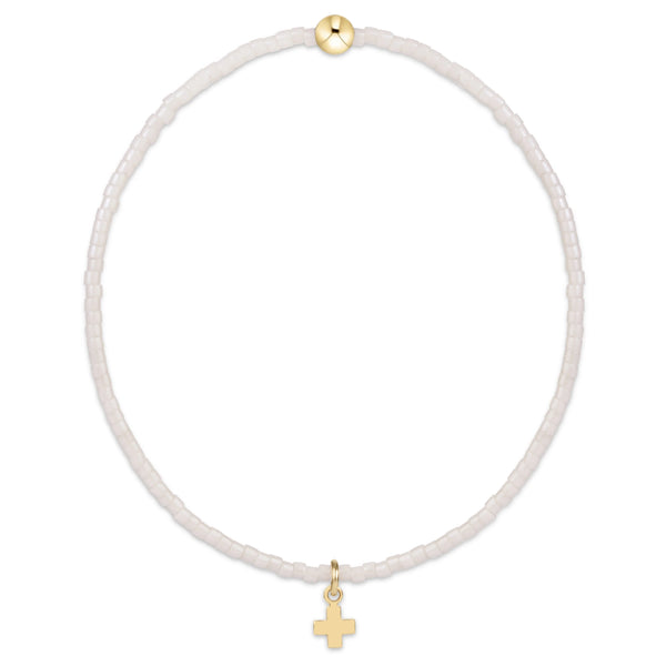 Hope Classic Milkshake - Signature Cross Small Gold Charm