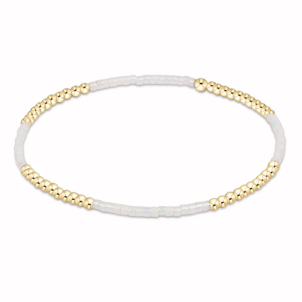 Hope Blissful Bracelet - silky white