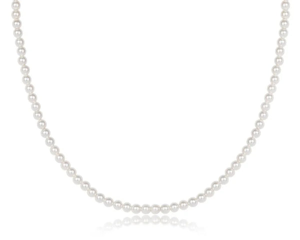 Classic Pearl Choker 15" - 3mm