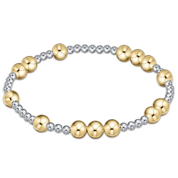 Hope Unwritten 6mm Mixed Metal Bracelet