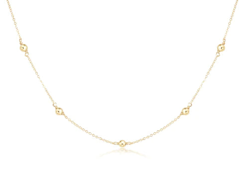 Simplicity Choker Necklace 4mm - Gold