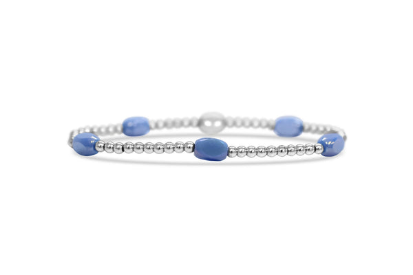 “Here and There” – Periwinkle Water Bracelet (SS)
