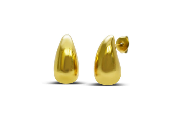 Water Droplet Stud Earring (G)