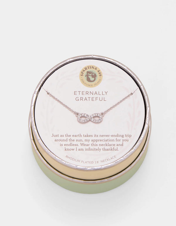 Eternally Grateful Infinity Sea La Vie Necklace