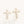Load image into Gallery viewer, Faith Pearl Cross Sea La Vie Stud Earrings
