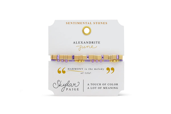 June/Alexandrite - Sentimental Stones