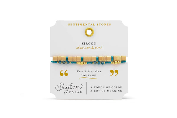 December/Zircon - Sentimental Stones