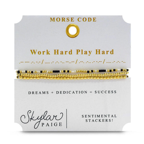 Work Hard Play Hard - Sentimental Stackers