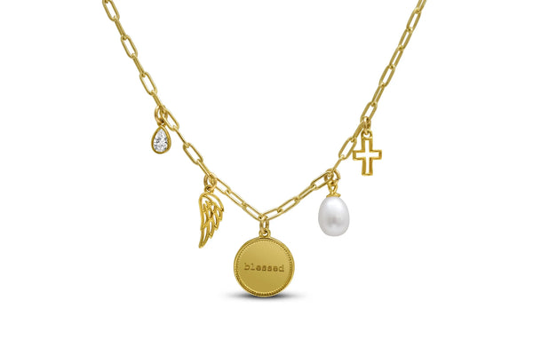 Grateful. Thankful. Blessed. GOLD