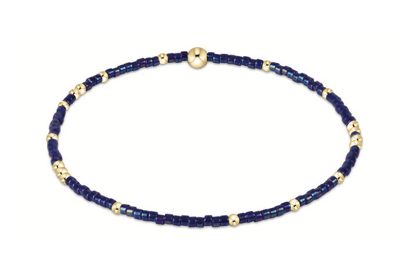 Hope Unwritten Bracelet - Blue Metallic