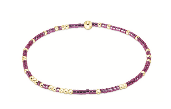 Hope Unwritten Bracelet - Pink Metallic