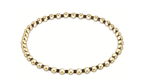 Hope Grateful Bracelet -Chocolate