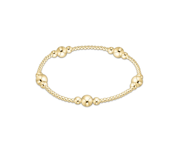 Purpose Gold 6mm Bead Bracelet