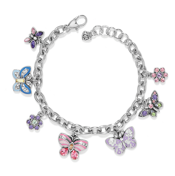 La Tulipe Butterfly Charm Bracelet