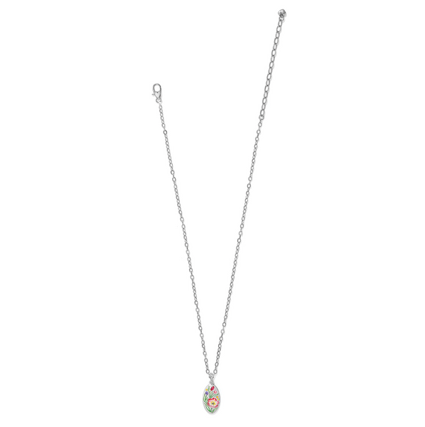 La Tulipe Flower Short Necklace