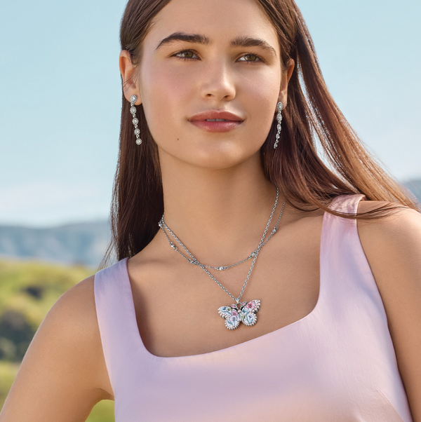 La Tulipe Butterfly Necklace